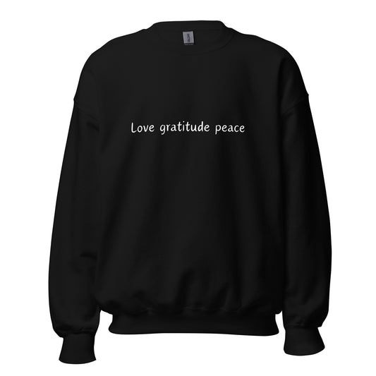 Love Gratitude Peace