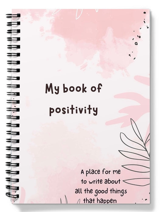 My Book Of Positivity Notebook