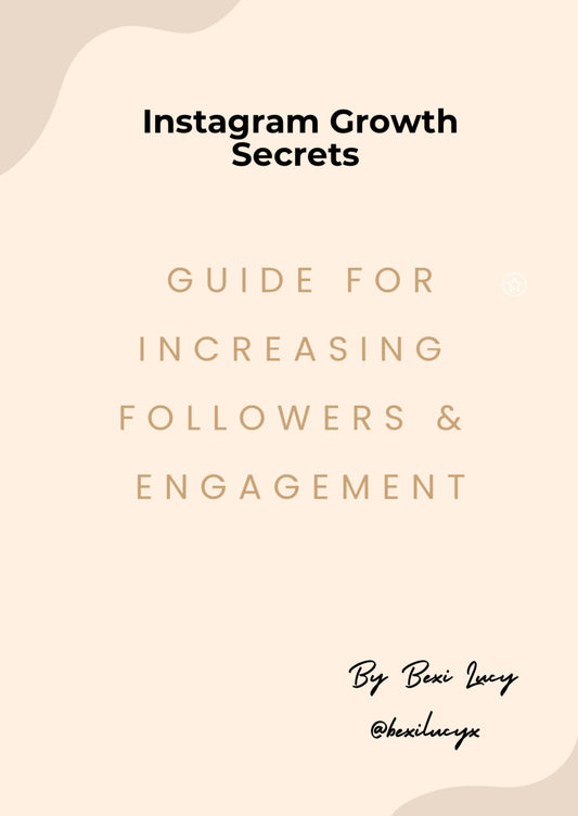 E-Book : Instagram Growth Secrets
